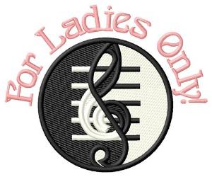 Picture of For Ladies Only! Machine Embroidery Design