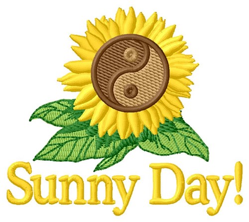 Sunny Day Machine Embroidery Design