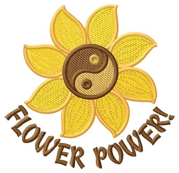 Picture of Sunflower Power! Machine Embroidery Design