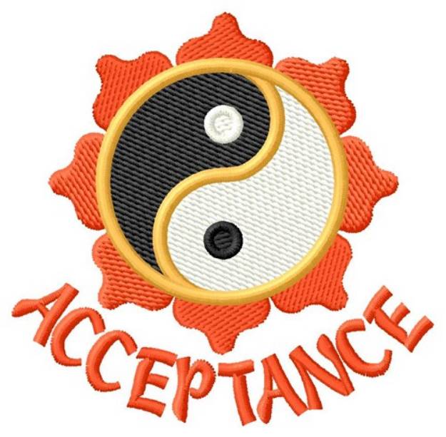 Picture of Acceptance Machine Embroidery Design