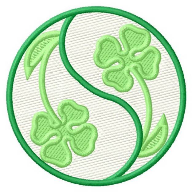 Picture of Clovers Machine Embroidery Design