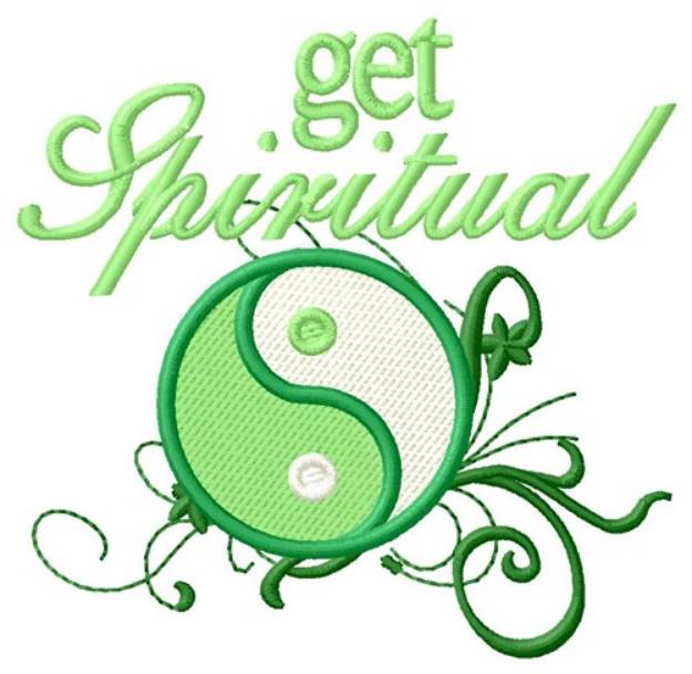 Picture of Get Spiritual Machine Embroidery Design