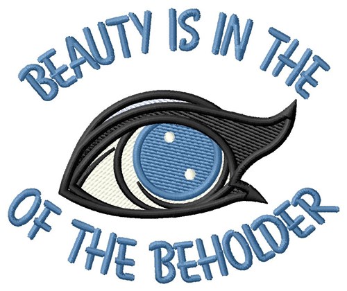 Eye Of Beholder Machine Embroidery Design