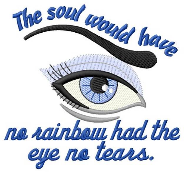 Picture of Eye No Tears Machine Embroidery Design