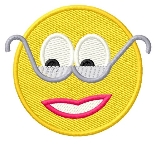 Smiley Machine Embroidery Design