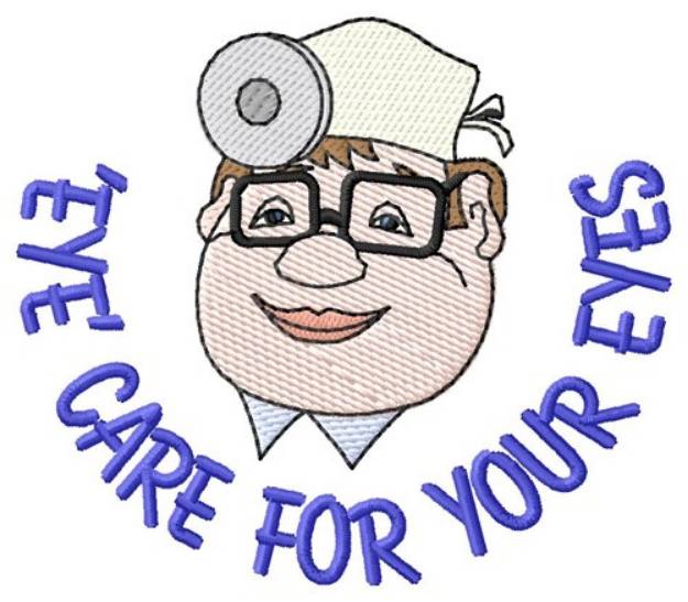Picture of Eye Care Machine Embroidery Design