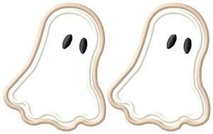 Picture of Ghost Cookies Machine Embroidery Design