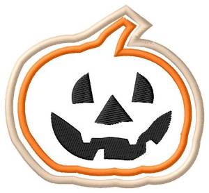 Picture of Pumpkin Cookie Machine Embroidery Design