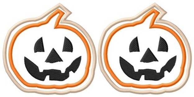 Picture of Pumpkin Cookies Machine Embroidery Design