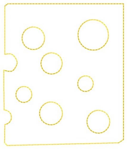 Picture of Swiss Cheese Machine Embroidery Design