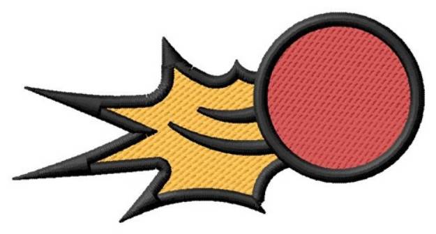 Picture of Kickball Logo Machine Embroidery Design