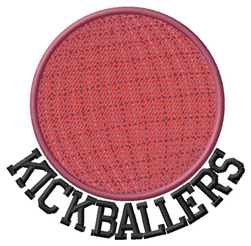 Kickballers Machine Embroidery Design