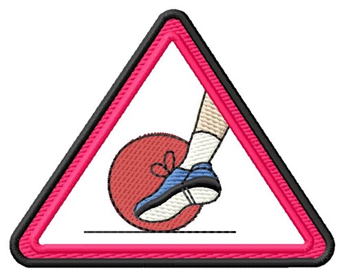 Kickball Logo Machine Embroidery Design