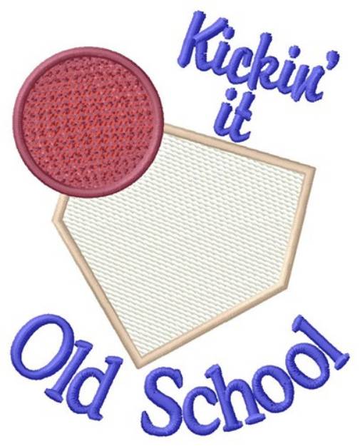 Picture of Old School Machine Embroidery Design
