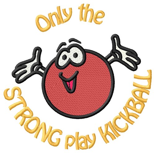 Only the Strong Machine Embroidery Design