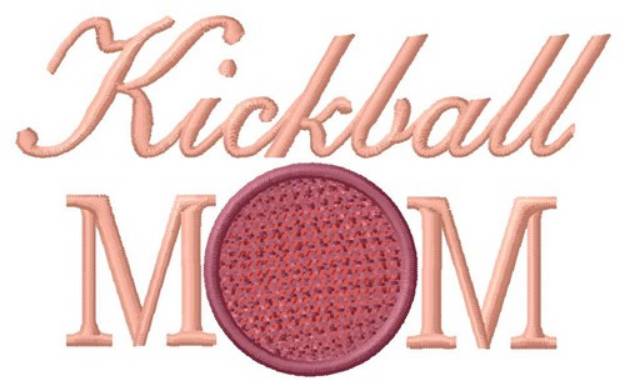 Picture of Kickball Mom Machine Embroidery Design