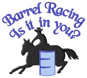 Picture of Racing In You Machine Embroidery Design