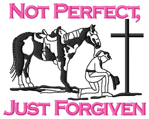 Just Forgiven Machine Embroidery Design