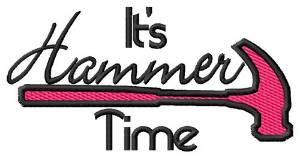 Picture of Hammer Time Machine Embroidery Design