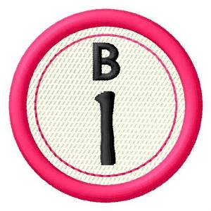 Picture of Bingo B1 Machine Embroidery Design