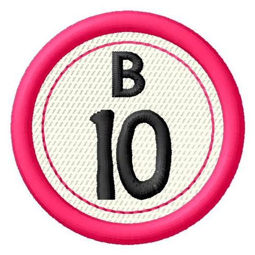 Bingo B10 Machine Embroidery Design