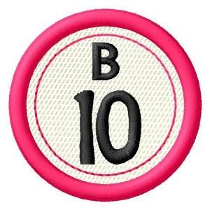 Picture of Bingo B10 Machine Embroidery Design