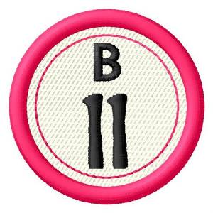 Picture of Bingo B11 Machine Embroidery Design