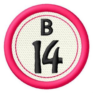 Picture of Bingo B14 Machine Embroidery Design