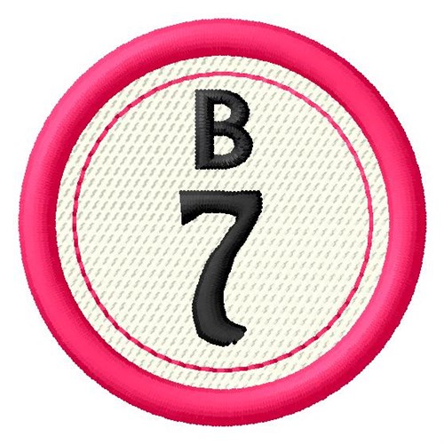 Bingo B7 Machine Embroidery Design