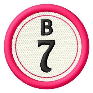 Picture of Bingo B7 Machine Embroidery Design