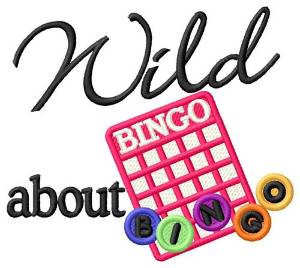 Picture of Wild Bingo Machine Embroidery Design