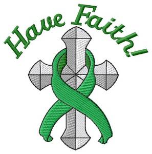 Picture of Have Faith! Machine Embroidery Design