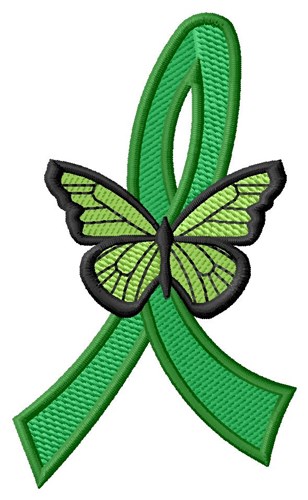 Butterfly Ribbon Machine Embroidery Design