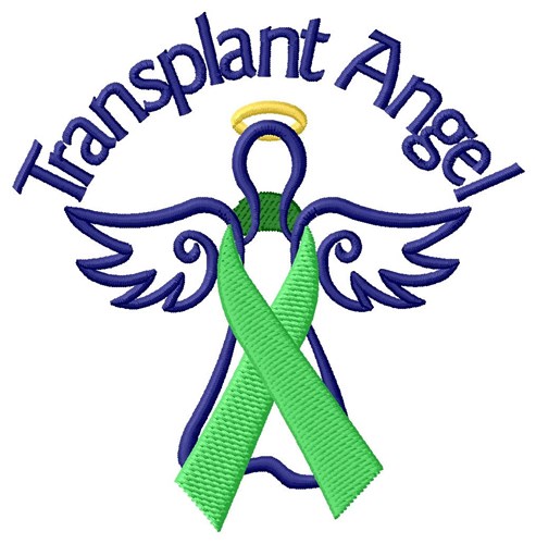 Transplant Angel Machine Embroidery Design