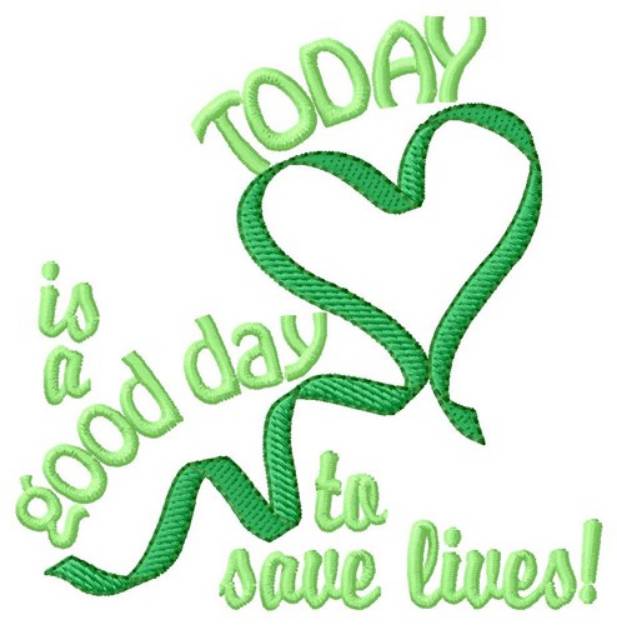 Picture of Save A Life! Machine Embroidery Design