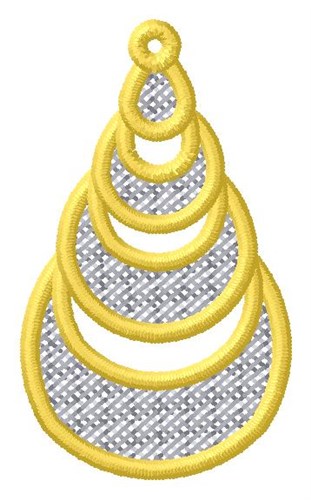 Abstract Ornament Machine Embroidery Design