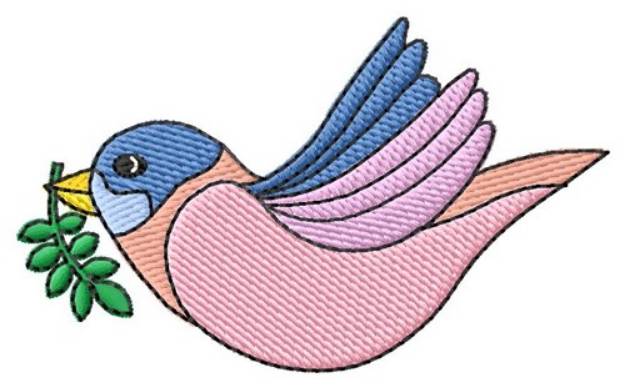 Picture of The Peace Bird Machine Embroidery Design