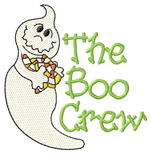 The Boo Crew Machine Embroidery Design