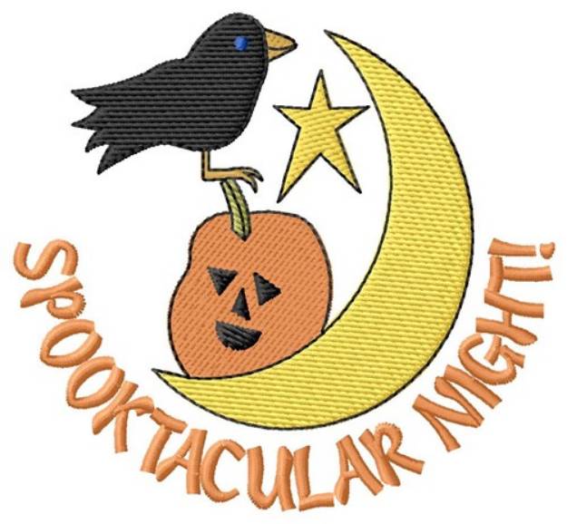 Picture of Spooktacular Night! Machine Embroidery Design