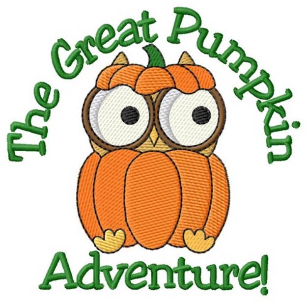 Picture of Halloween Pumpkin Adventure Machine Embroidery Design