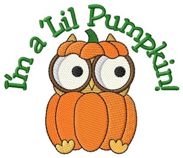 Picture of Spooky Little Pumpkin! Machine Embroidery Design