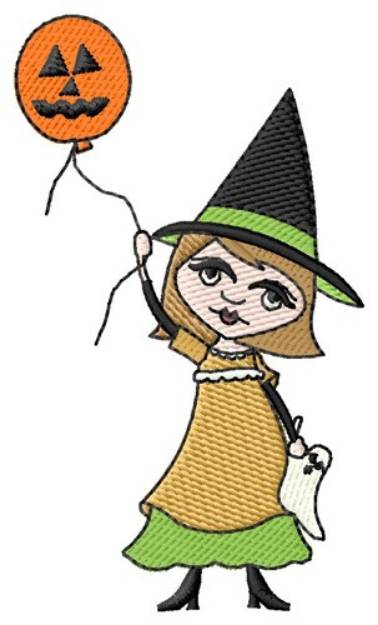 Picture of Witch Is Out! Machine Embroidery Design