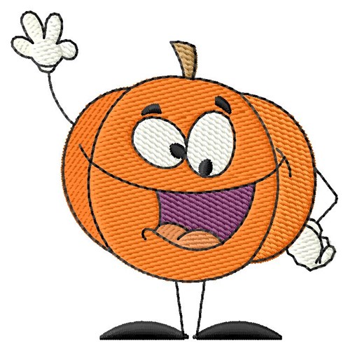 Halloween Pumpkin Adventure Machine Embroidery Design