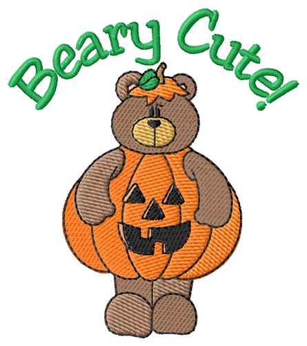 Beary Cute! Machine Embroidery Design