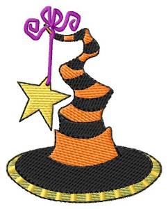 Picture of Witchs Hat Machine Embroidery Design