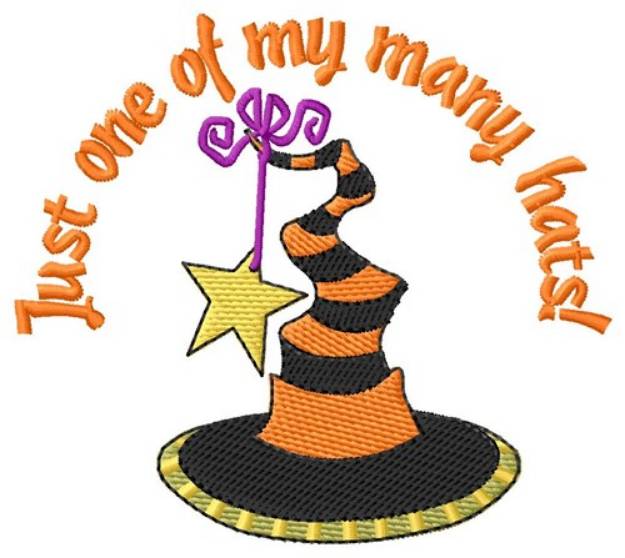 Picture of Witchful Thinking Halloween Machine Embroidery Design