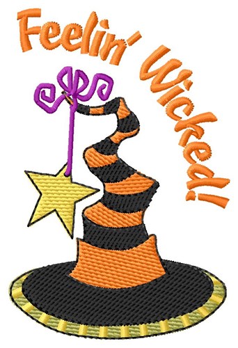 Witchful Thinking Halloween Machine Embroidery Design