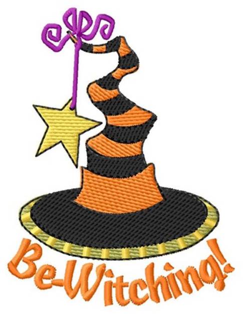 Picture of Be-Witching Halloween Machine Embroidery Design