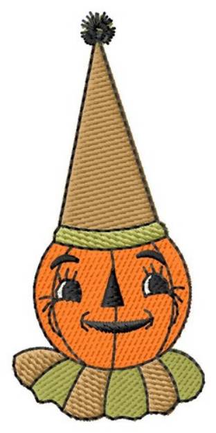 Picture of Pumpkin Head Machine Embroidery Design
