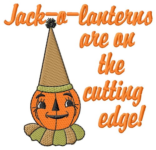 Spooky Little Pumpkin! Machine Embroidery Design